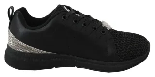 Plein Sport Femme Polyester Noir Runner Gisella Sneakers Chaussures
