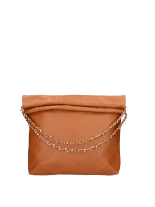 Gave Lux Schultertasche Frauen S17 DARK LEATHER