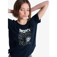 Roxy T-Shirt VL OCEANWAVE REGULAR Kurzarmdesign, mit Rundhalsausschnitt, sportlicher Stil