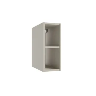 Neuesbad Serie 40 offenes Regal, B:200,H:500,T:430mm, Korpus/Front: kaschmir matt lackiert NB1DF001-A-020171