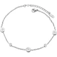 Kim Johanson Armband Timeless (1-tlg), mit Zirkonia, aus Edelstahl