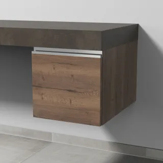 Sanipa Anbau-/Solitärschrank 2morrow (L2230) 340x350x520 Eiche-Tabak L223050