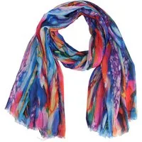 MIRROSI Modeschal Weicher & Leicht Großes Schal, ca.75x180cm, Regenbogen Print, (aus 100% Viskose, Atemberaubende Designs), Damen Halstuch Stola ideal für Frühling, Sommer und Herbst