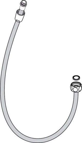 Hansgrohe Druckschlauch f.Bidette 1250mm , 92213000 92213000