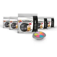TASSIMO Kaffee Kapseln Coffee Shop Selections Chai Latte Tee T Disc 50 Getränke, (Packung, 5er Pack)