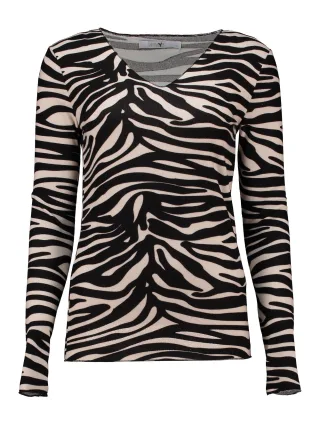HaILYS - LS V TP Zi44na 7864 black zebra - Gr. - L