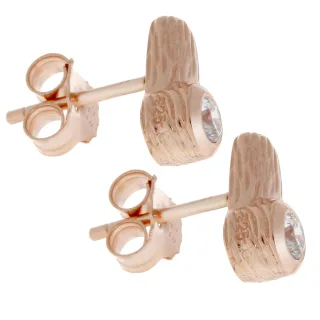 Orphelia Ohrstecker für Damen, 925 Sterlingsilber, Rosé, ZO-6025/1