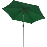 Sekey Sonnenschirm ∅ 220/270/350 cm Gartenschirm mit Kurbel Marktschirm Neigbar, LxB: 270,00x271,00 cm, Sonnenschutz UV50+, Windfest und Stabil, 100% Wasserfest