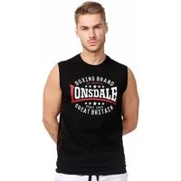 Lonsdale Muscleshirt Lonsdale Muscleshirt St. Agnes Lonsdale Boxing Brand Brustaufdruck