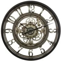 Atmosphera Créateur d'intérieur Wanduhr MECA (sichtbares Uhrwerk)