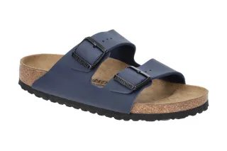 Birkenstock 51753 BS Arizona Damen Pantoletten blau Birko-Flor EVA-Sohle