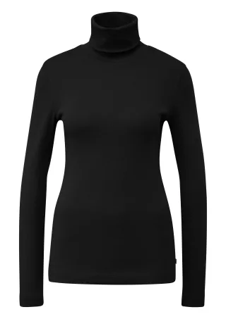 qs - T-Shirt schwarz - Gr. - S