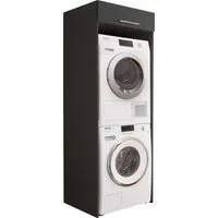 Laundreezy Waschmaschinenumbauschrank LAUNDREEZY LDL Topseller, Breite 67,5 cm, höhenverstellbare Füße, Soft-Close