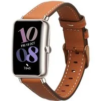 kwmobile Echtleder Armband für Huawei Watch Fit mini Smartwatch, 1-tlg., Ersatzarmband für Fitnesstracker - Wechselarmband Smartwatch