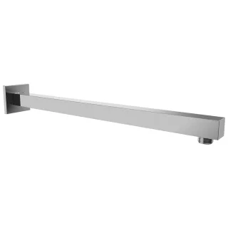 LAUFEN Brausewandarm, quadratische Rosette, Ausladung 420mm, passend zu Kopfbrause HF504732100000, c HF546026100000