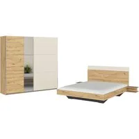 rauch Schlafzimmer-Set Monza, mit Schwebetürenschrank Breite 218 cm, Bettanlage in 2 Breiten