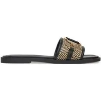 Jenny Jenny Damen-Flip-Flops Schwarz WS5727-01 Badepantolette