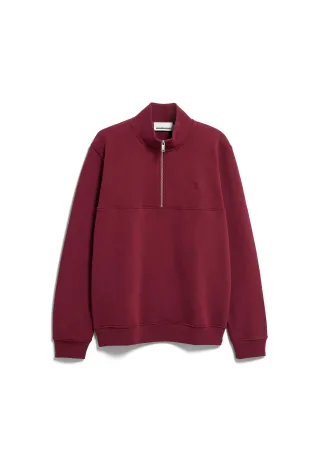 Armedangels - WAARLO FLEECE TROYER velvet red - Gr. - M