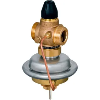Danfoss Vol,-stromregl, mit Therm, 003H6761 DN15, Kvs 4,0, PN25, G3/4 A
