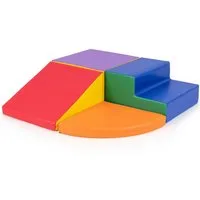 COSTWAY Spielbausteine, (4 St), zum Klettern, mit Klettverschluss
