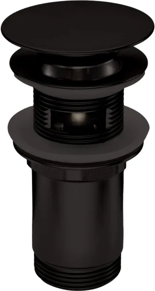 Neuesbad für Waschbecken, Rund, mit SLEEVE, Schwarz NB1DENHCN10U1
