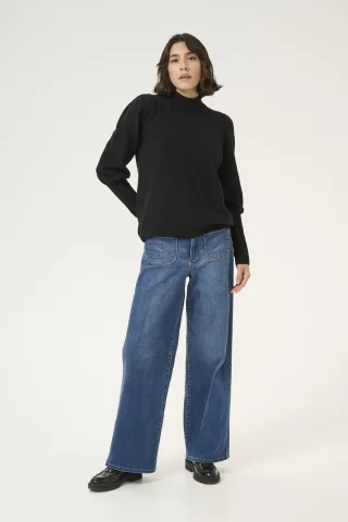 Strickpullover Regular fit black