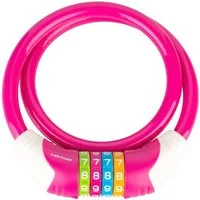 Dunlop Zahlenkettenschloss Fahrradschloss Zahlenschloss Kinder Fahrrad Schloss Sicherheitsstufe 5