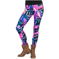 cosey Leggings Neon Line Leggings, 2 Größen (XS–S & M–L) (38/M bis 40/L)