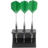 TSB Werk Dartpfeil Dartpfeilhalter Darttischständer Wandhalterung, Standhalter, Darthalter, 3 oder 6 Pfeile