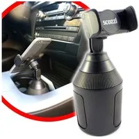 scozzi Handy-Halterung Handyhalterung Auto Getränkehalter Getränke Dosenhalter Handy Halter