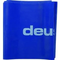 Deuser-Sports Trainingsband Deuser Physio Band Fitness Gymnastikband Theraband, stark - blau - Länge: 2,40 m / Breite: 15 cm