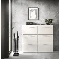 HBZ Schuhkipper Sam Schuhkipper, Schuhschrank BxHxT 116x103x17 cm (1 St), mit 6 Klappen