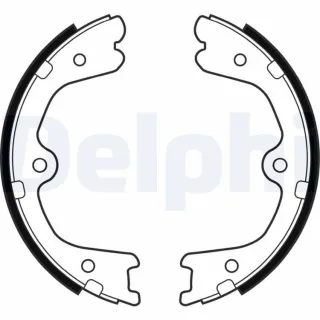 Delphi Bremsbacken hinten Nissan Elgrand Gt-R Murano Pathfinder Quest
