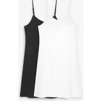 Next Unterrock Unterkleid aus Baumwolle, 2er-Pack (2-tlg)