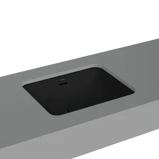 VitrA New Metropole Unterbauwaschtisch rechteckig 50 x 40 cm mit Überlaufschlitz,7534B483-7215 7534B483-7215