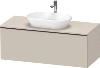 Duravit D-Neo Konsolenwaschtischunterbau wandhängend Taupe Matt 1200x550x459 mm - DE49490BD910000 DE49490BD910000
