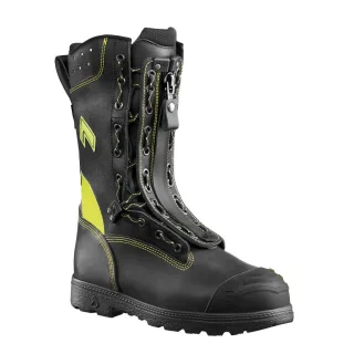 Einsatzstiefel | HAIX | Fire Flash Gamma 2.0 | Schnittschutz Klasse 2 | GORE-TEX, Reißverschluss, Stahlsohle, DIN EN 15090, Made in Europe 36