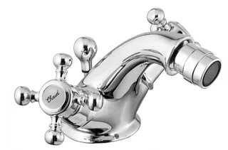 Herzbach Anais Bidetarmatur, mit Ablauf Gold, 32.463000.1.03 32.463000.1.03