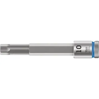 Wera 8740 B Zyklop Bitnuss mit 3/8"-Antrieb, mit extra schlankem Profilbereich Blau - 05003056001