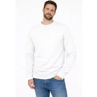 Smith & Solo Sweatshirt Herren, Pullover Baumwolle Loose Fit, Langarm, unifarben