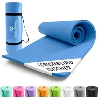 #DoYourFitness Yogamatte rutschfest, Für Einsteiger und Fortgeschrittene, Gelenkschonende Gymnastikmatte, 183cm x 61cm [Indoor/Outdoor]