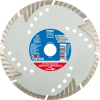 PFERD TOOLS Diamant-Trennscheibe DG SG zum Trennen von Stein/Beton - 68000023