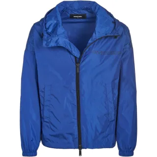 Dsquared2 Türkisblaue Windjacke