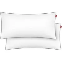 Blumtal Schlafkissen Blumtal Kopfkissen 80x80 cm mit anpassbarer Füllung - höhenverstellbar, Rückenschläfer, Seitenschläfer, Bauchschläfer, Einzeln und im praktischen 2er Set, 1tlg oder 2tlg, - 100% Mikrofaser & waschbar bis 95 Grad
