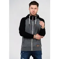behype Sweatjacke HENRAY mit erhöhtem Kragen