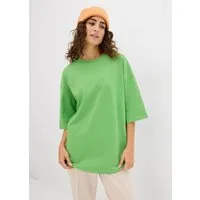 bonprix Longshirt Oversized Schnitt, Halbarm, für Frühling und Sommer