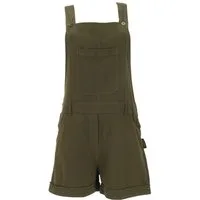 Guru-Shop Hose & Shorts Goa Shorts, kurze Latzhose, Boho Latzhose -.. alternative Bekleidung