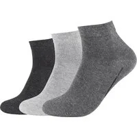 Camano Kurzsocken Bio Unisex-Kurzsocken 3 Paar Uni