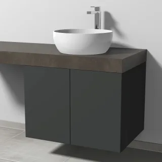 Sanipa Waschtischunterbau mit Türen 2morrow P33621B