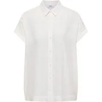 CECIL Kurzarmbluse EOS_Solid Shirt Collar Blouse